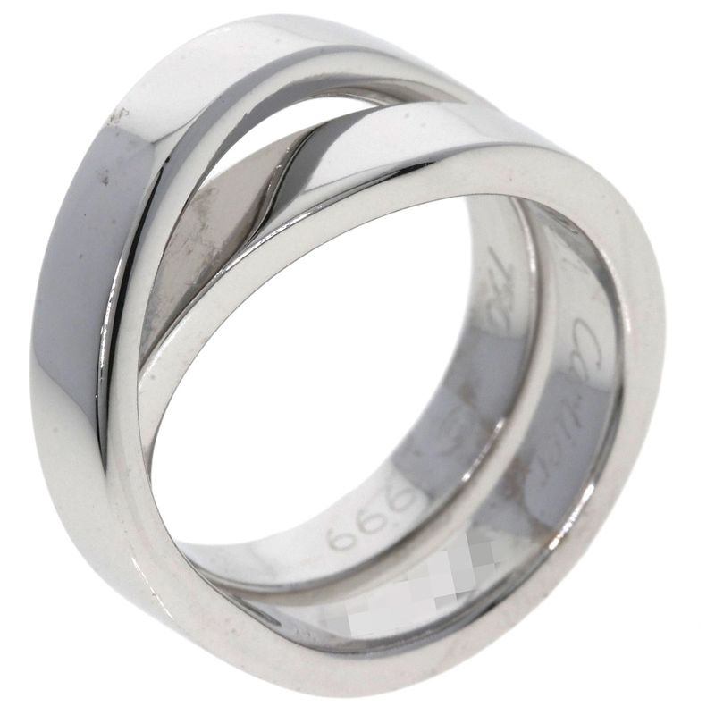 Cartier Paris Ring #51 Ring / Ring 18K White Gold Ladies