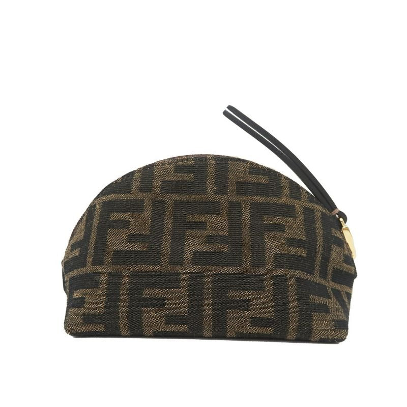 Fendi Pouch Zucca Pattern 8 N0208 Brown Accessories