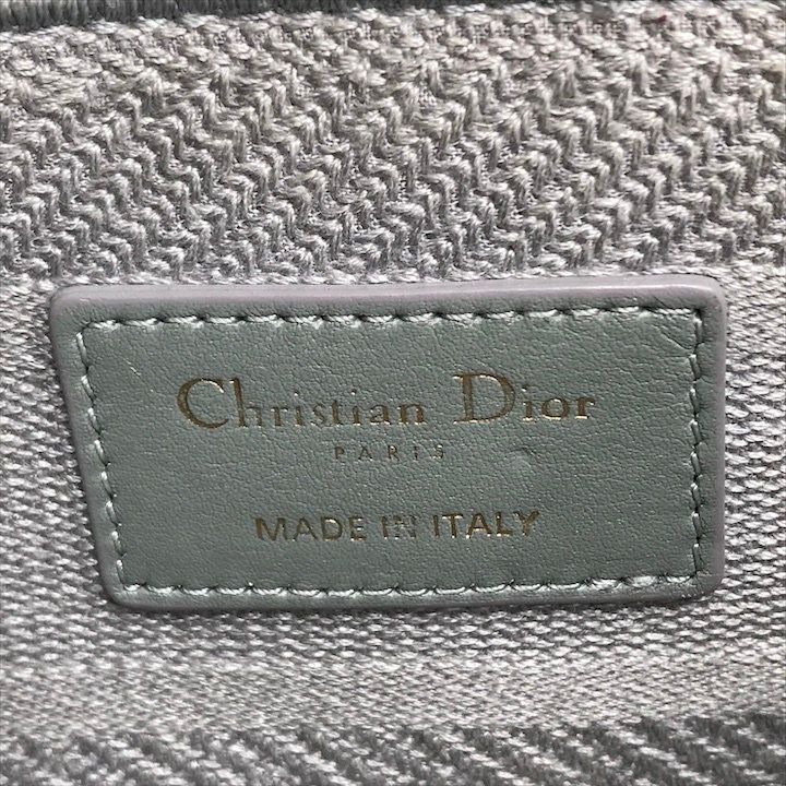 Dior Lady Delight Cannage 2-Way Bag Gray