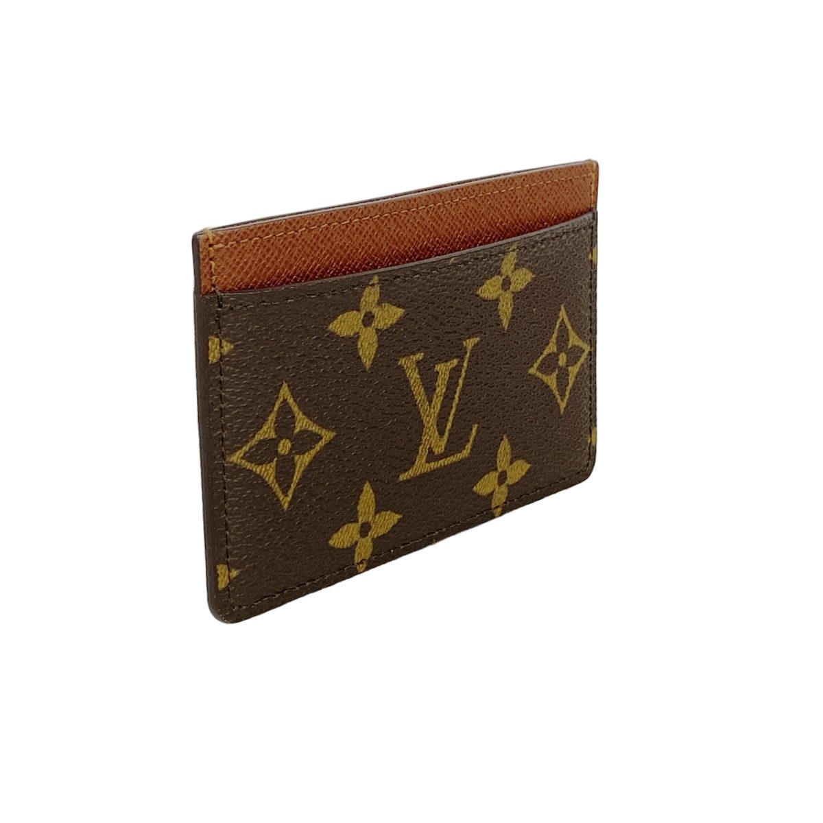 Louis Vuitton Card Case Monogram Holder Sample Brown — view 2