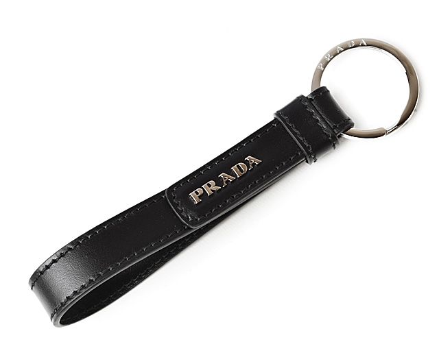Unused Prada Key Ring Key Holder 2pp154 070 F0002 Black
