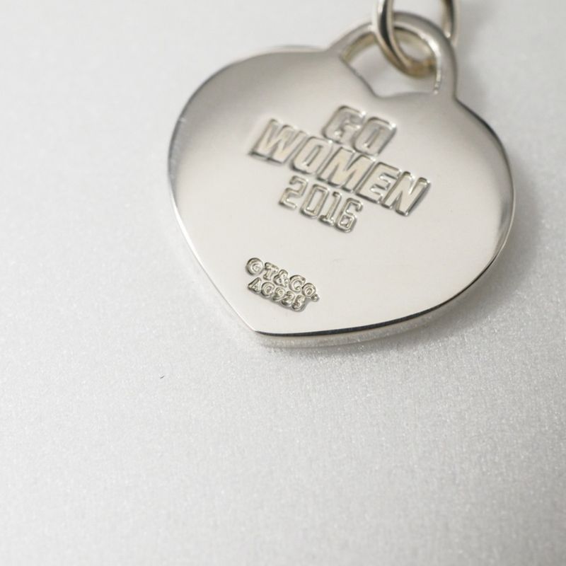 Tiffany & Co Tiffany & Co Necklace GO Women 2016 Heart Ag925 Silver 20250630