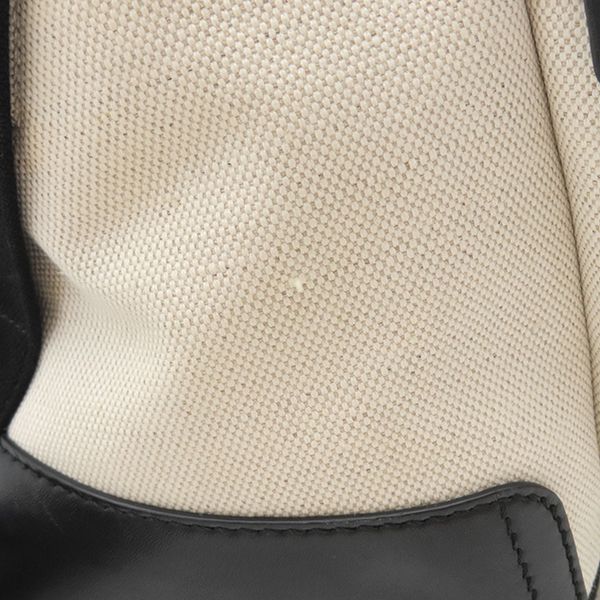 Balenciaga Backpack Daypack Backpack Canvas Leather White X Black Silver