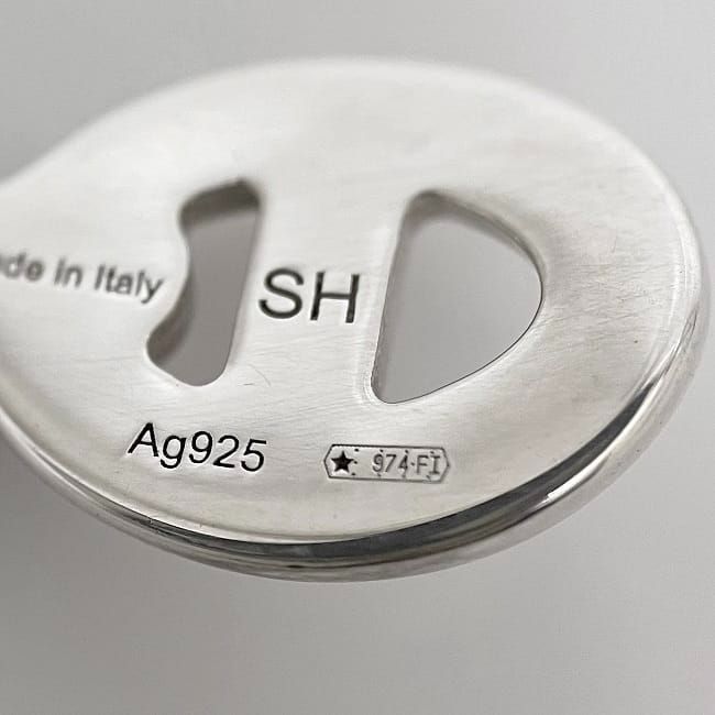 Hermes Bangle Ancienne Silver Chaine D'ancre H109509b