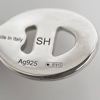 Hermes Bangle Ancienne Silver Chaine D'ancre H109509b