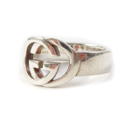 Gucci Sv925 Interlocking G Ring Ring / Accessories Silver /
