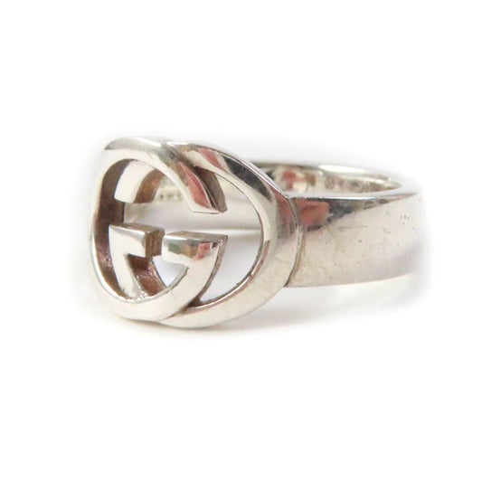 Gucci Sv925 Interlocking G Ring Ring / Accessories Silver /