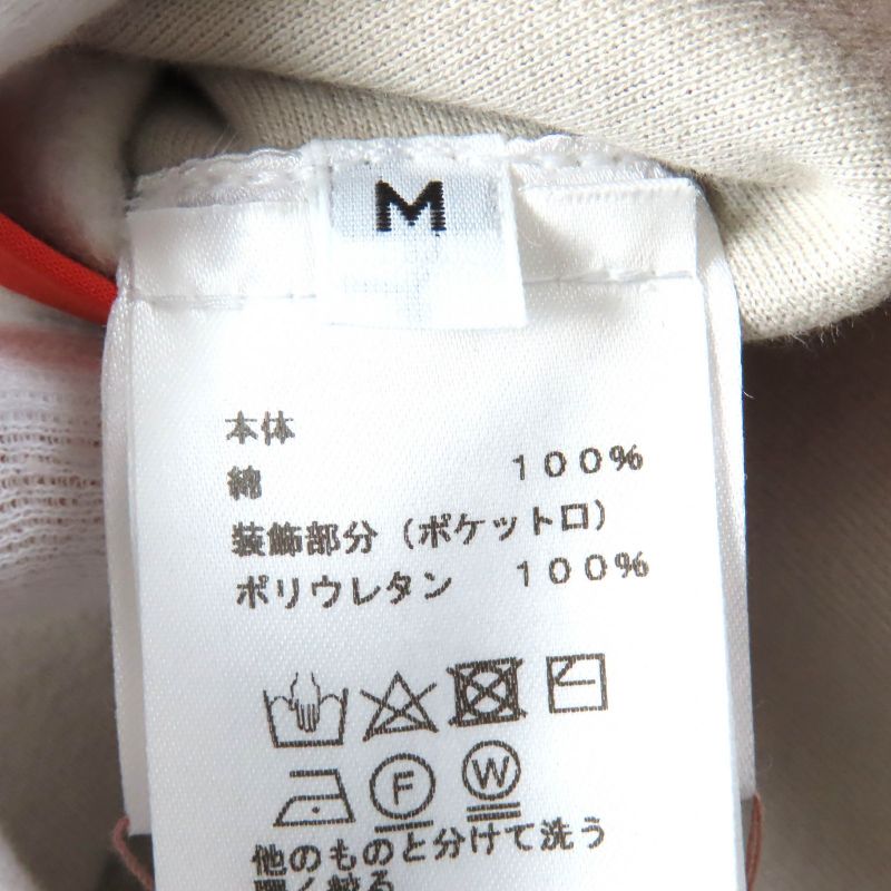 Hermes FIT 100% Cotton Serie Button Logo Half Zip Hoodie Pullover Hoodie Light