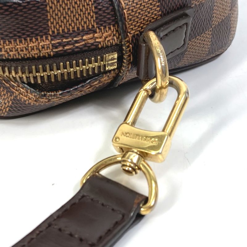Louis Vuitton Second Bag Pochette Saint Paul N41219 Damier Canvas Ebène Brown