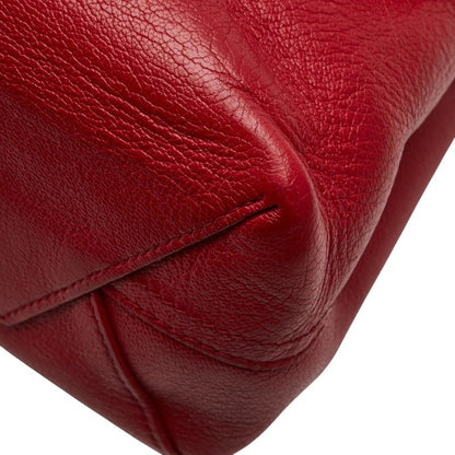 Louis Vuitton Monogram Very Handbag Shoulder Bag 2WAY M42905 Red Brown Leather