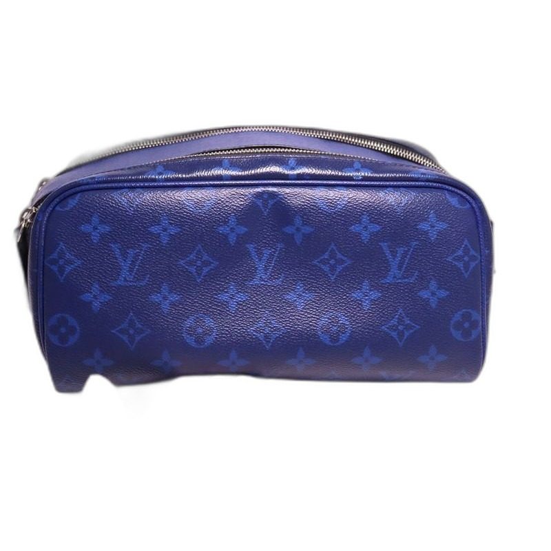Louis Vuitton Taigarama Dopp Kit Leather Second Bag