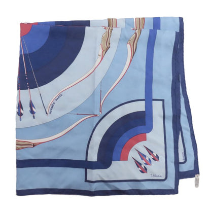 Hermes Carré 90 ARCS EN Ciel Scarf Silk Women