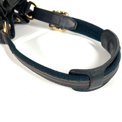 Louis Vuitton Shoulder Bag Noely M92687 Monogram Mini Canvas Navy