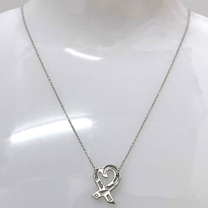 Tiffany & Co Loving Heart Necklace Ec22788 Silver