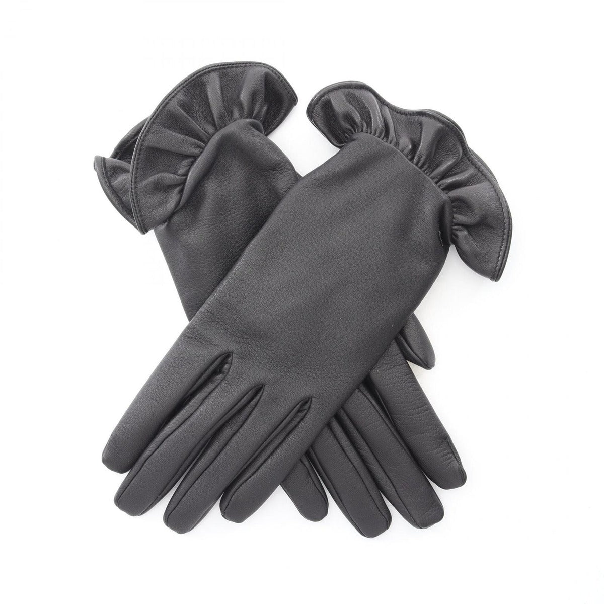 Chanel Gloves CC Logo Black Lambskin