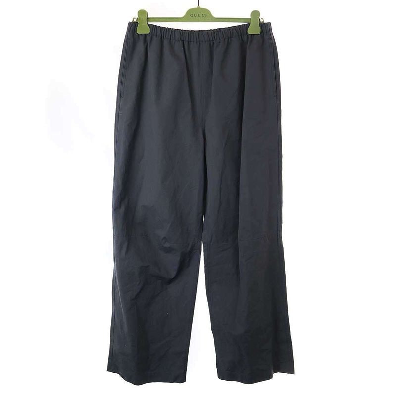 Gucci 24 SS Cotton Poplin Overskater Easy Pants Zajp1 Gray 50