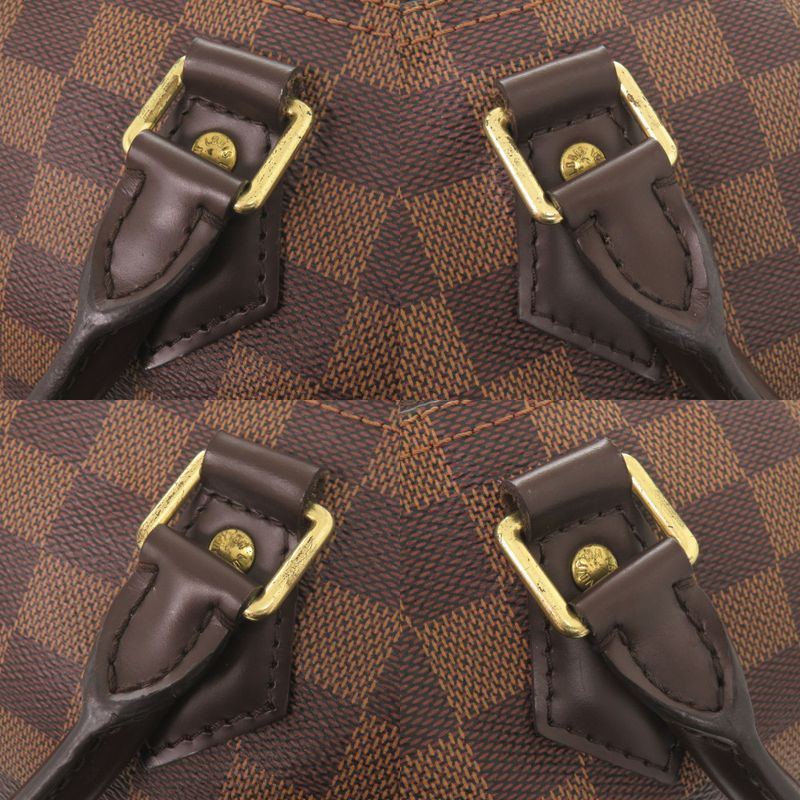 Louis Vuitton Speedy 30 Damier Ebène N41364 Brown Handbag LV 0029 Louis Vuitton