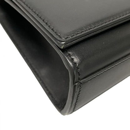 Saint Laurent Paris Kate Medium 354119 Black Chain Shoulder/tassel Leather