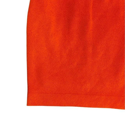 Chanel Bottoms Skirt Tight Skirt Knee-length 100% Cashmere Orange [size 1]