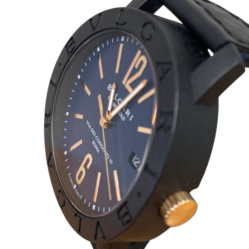 Bvlgari Bvlgari Bb40cl Bvlgari Bvlgari Carbon Gold Automatic A25-1324