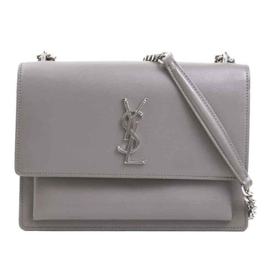 Saint Laurent Shoulder Gray Bag