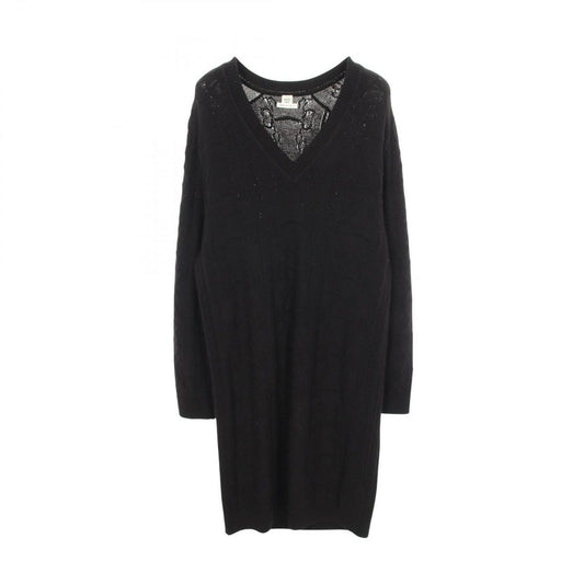 Hermes Dress Horsebit V-neck Wool Knit Sweater