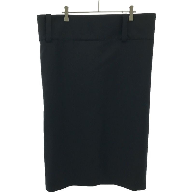 Balenciaga Wool Skirt Txi08 Black 36
