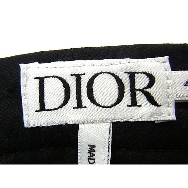 Dior Wool Polyurethane Pants 4 Kids Black — view 3