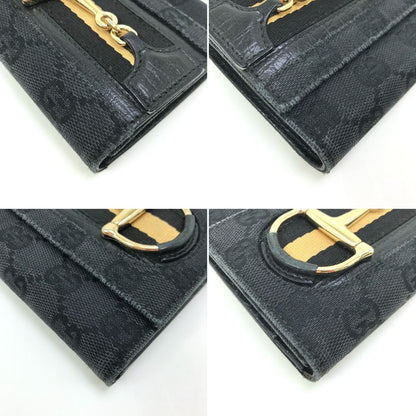 Gucci Trifold Wallet 138034 Black