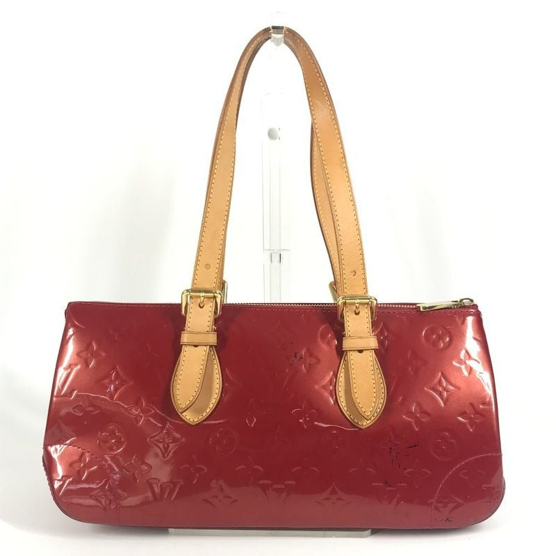 Louis Vuitton Shoulder Bag Rosewood Avenue Monogram Vernis Canvas Pomme
