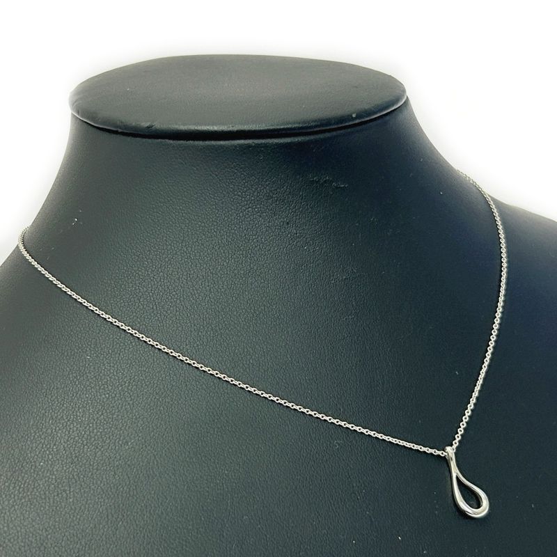 Tiffany & Co Tiffany & Co Silver Open Tia Dos Rop Necklace 2.0g 925 Engraved