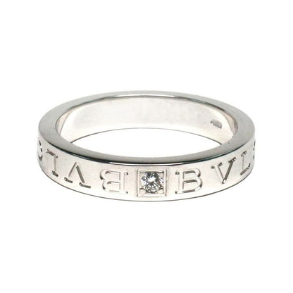 Bvlgari B.zero1 Essential Band Ring AU 750 WG Diamond No 18