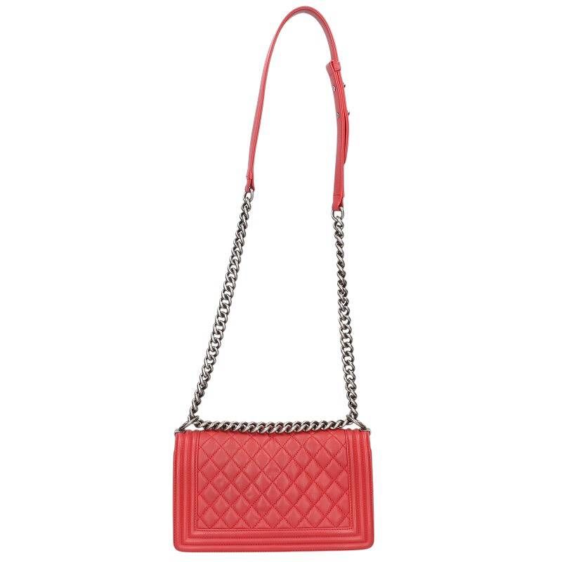 Chanel Boy Chanel 25 Lambskin Shoulder Bag Women 25