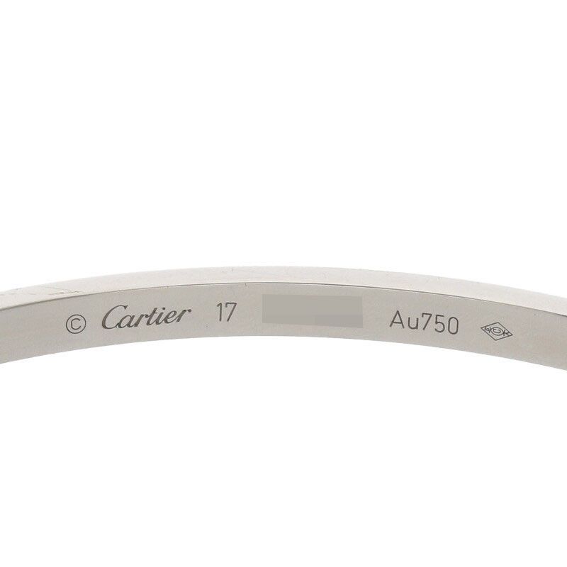 Cartier LOVE Bracelet SM Love Bracelet 18K White Gold After Diamond Love
