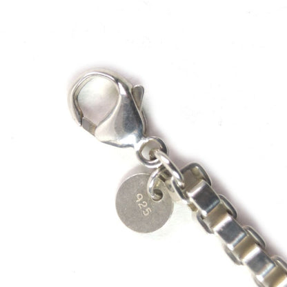  Tiffany & Co Venetian Chain Bracelet 925 Silver Weight 15.6g Men's Women's