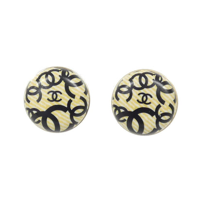 Chanel Vintage Earrings Black