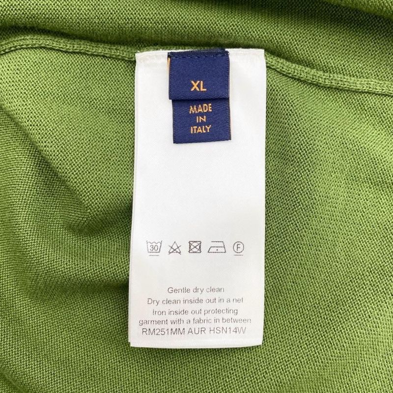 Louis Vuitton Short Sleeve Sweater Short Sleeve Cotton Crew Neck Rm251mm