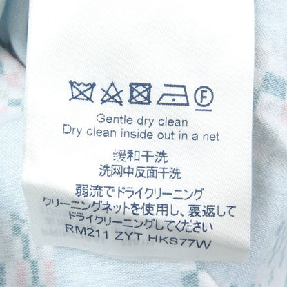 Louis Vuitton 21SS Distorted Damier 100% Cotton Total Pattern Open Collar