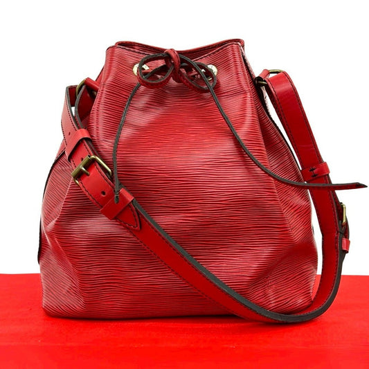 Louis Vuitton Vintage Petit Noe Epi Leather Shoulder Bag Tote