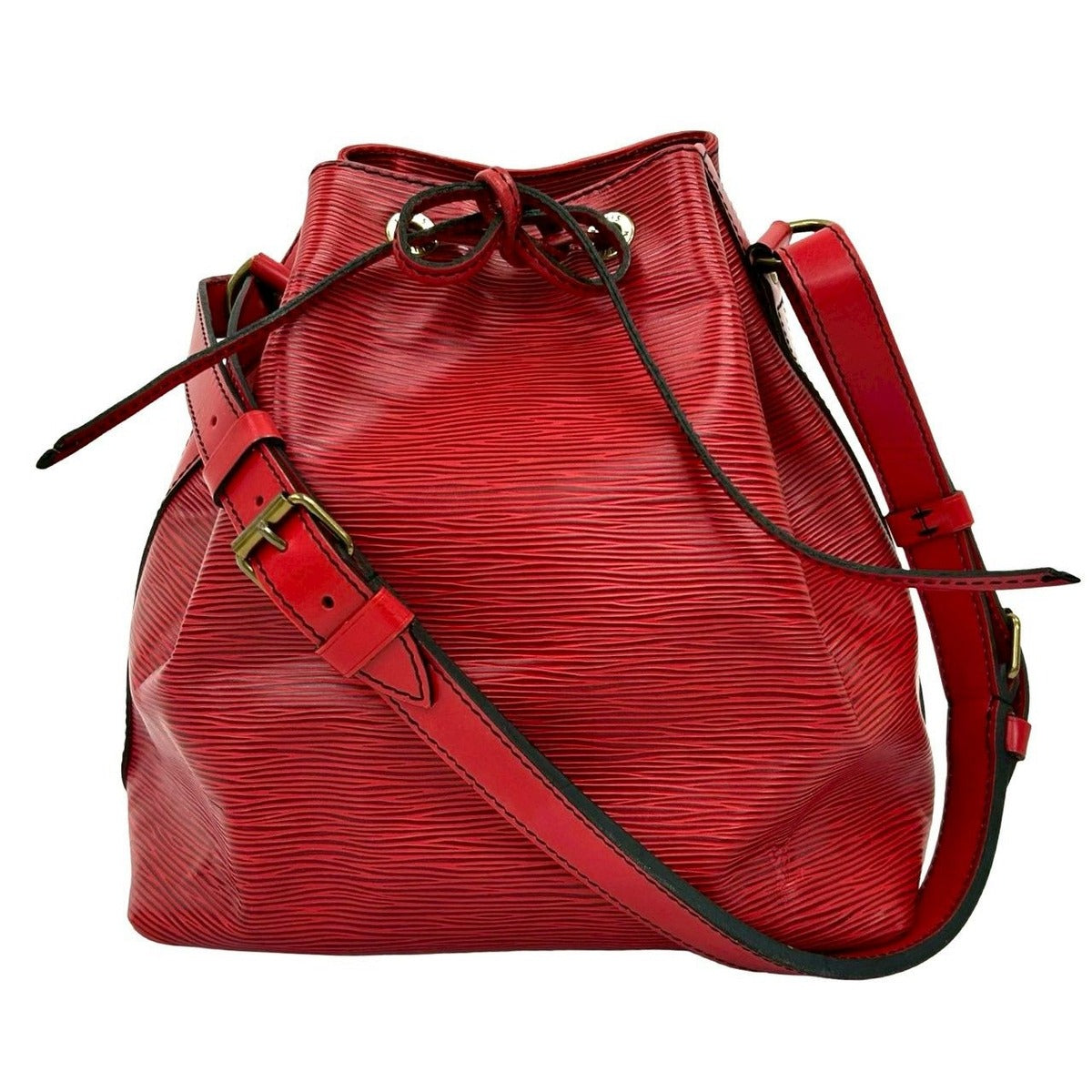 Louis Vuitton Vintage Petit Noe Epi Leather Shoulder Bag Tote — view 3