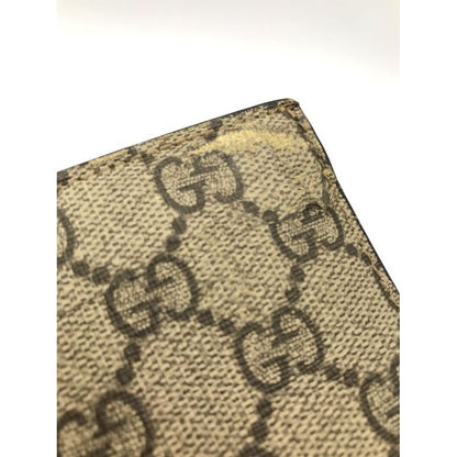 Gucci Sherry Line GG Supreme Canvas Clutch Second Beige — view 10