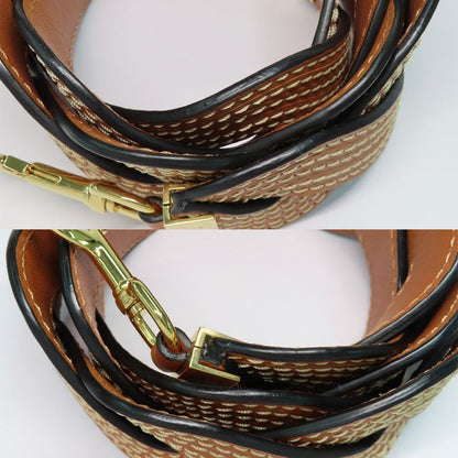 Loewe Shoulder - Wavy - Stitch Brown Gdhardware Bag Strap Single Item