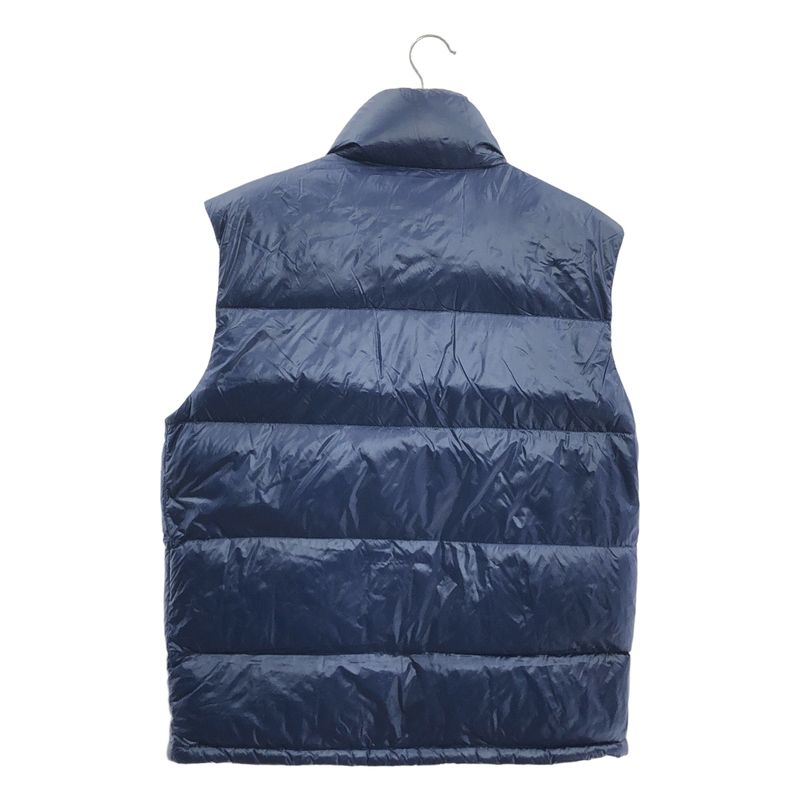 Prada - Triangle Logo Down Vest - 48 - Navy - Men's