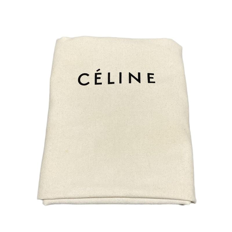Celine Tote Bag Macadam Pattern Dark Navy Ivory And Multi Leather