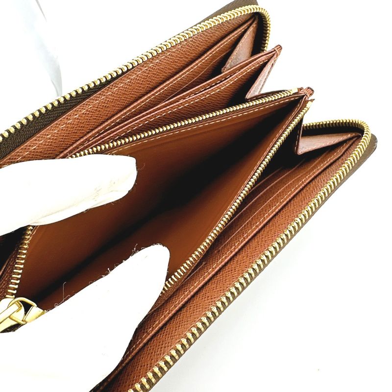 Louis Vuitton M42616 Monogram Round Zipper Zippy Wallet Long Wallet Louis