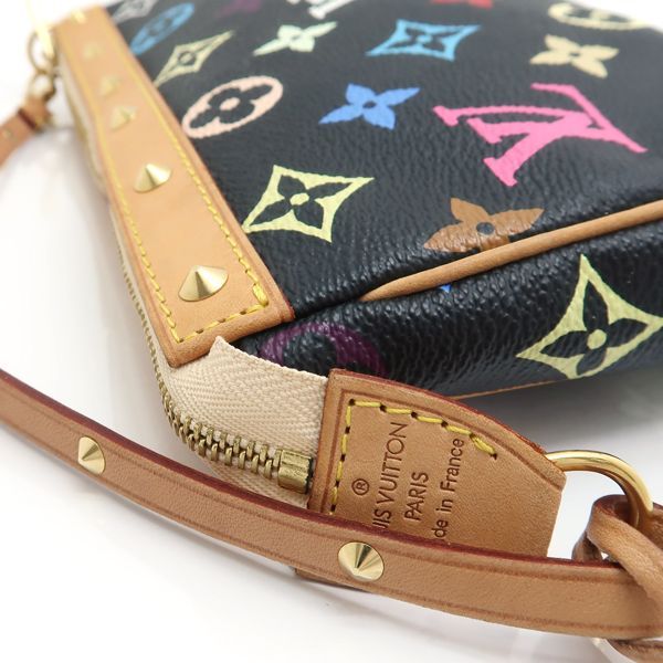 Louis Vuitton Pochette Accessory M92648 Monogram Multicolor With Long Shoulder