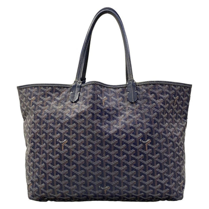 Goyard Tote Saint Louis PM Navy Leather