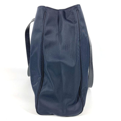 Fendi Shoulder Bag FF Logo Extra Large Nylon Navy