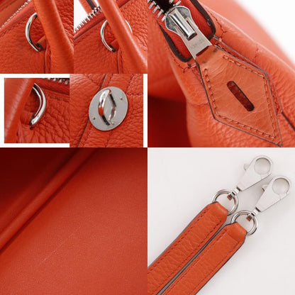Hermes Bolide 31 2WAY Shoulder Taurillon Clemence Orange A Ladies Handbag