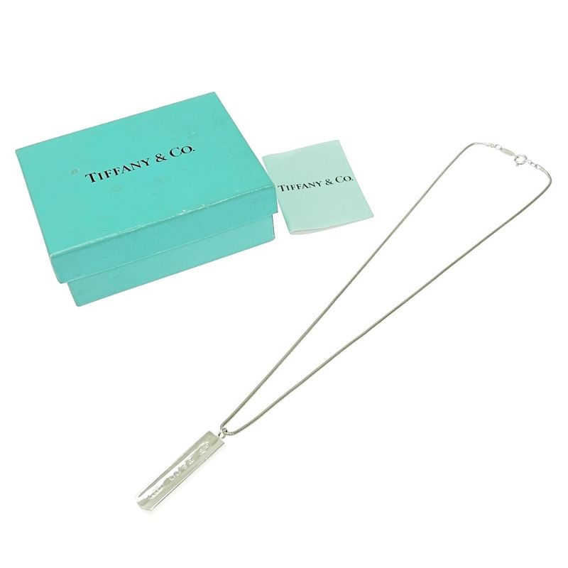 Tiffany & Co Silver 1837 Narrow Necklace 15.0g 925 Engraved 373462 Necklace